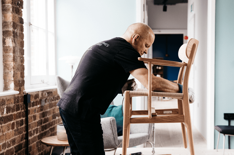CH22 & CH26 chairs by Carl Hansen - Skandium London