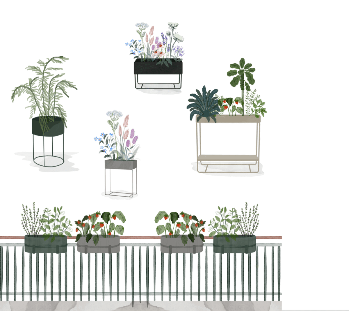 Greener Living Guide | How to Plant your Plant Box Garden - Skandium London