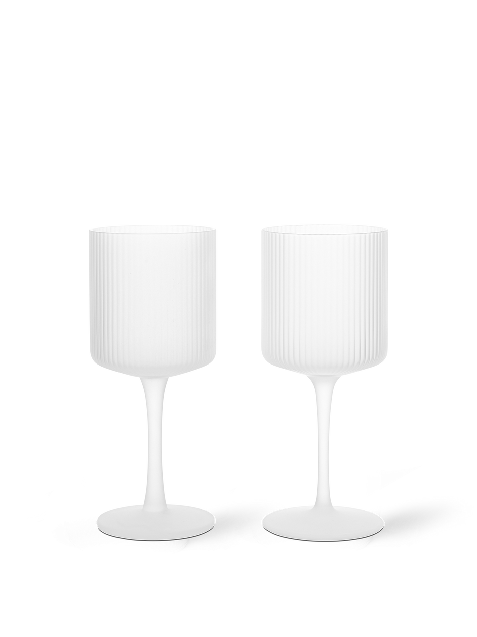 Ripple White Wine Glasses 26 cl - Set of 2