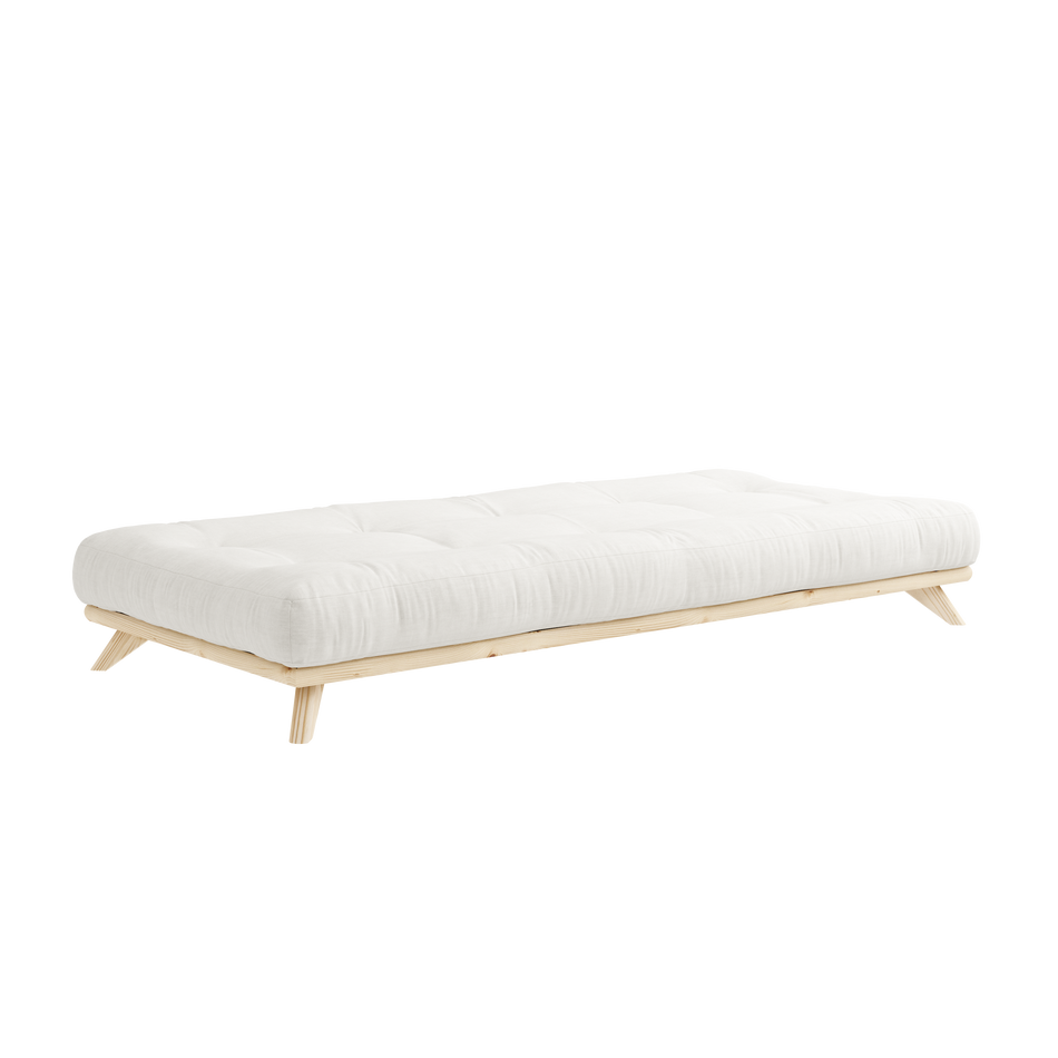 SENZA BED CLEAR LACQUERED 90 X 200