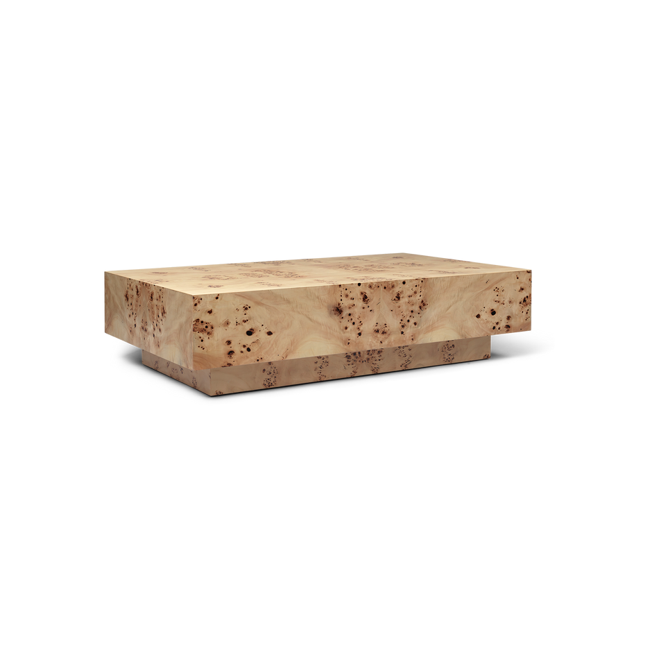 Burl Coffee Table