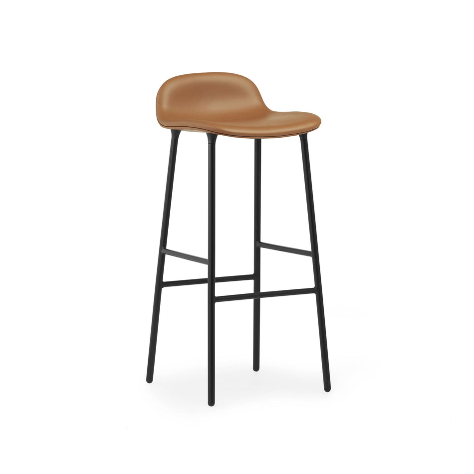 Form Barstool 75cm Steel - Full Upholstery