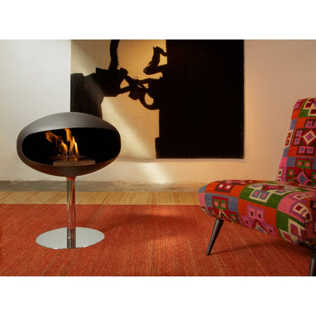Cocoon Fires - Cocoon Fireplace - Standing Pedestal - Skandium London