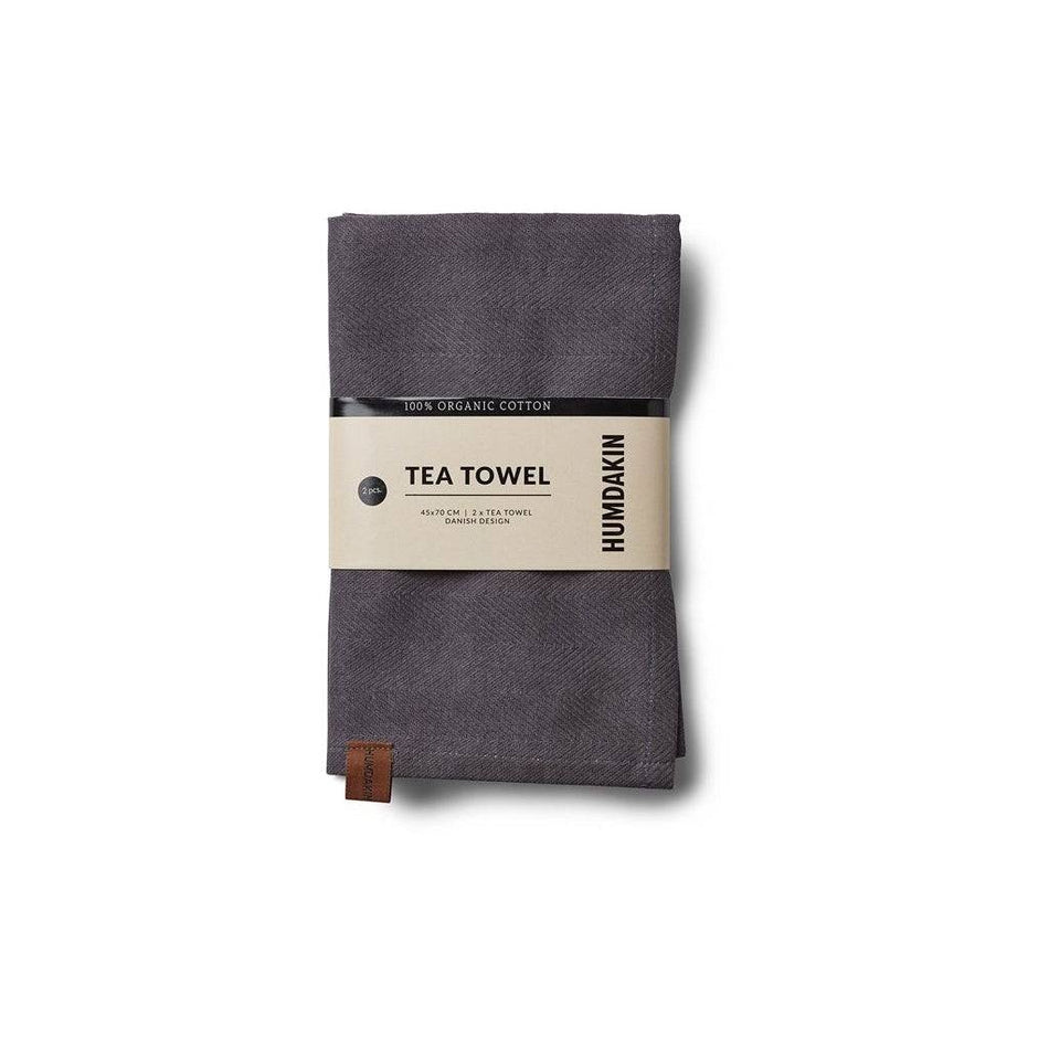 Organic tea towel - 2 pack | Humdakin | Skandium London