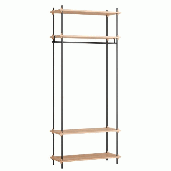 Shelving System – S.200.3.A - Oak/Black