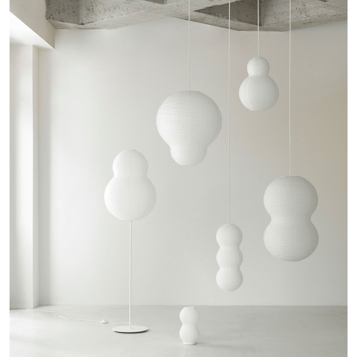 Normann Copenhagen - Puff Floor Lamp Bubble White - Skandium London