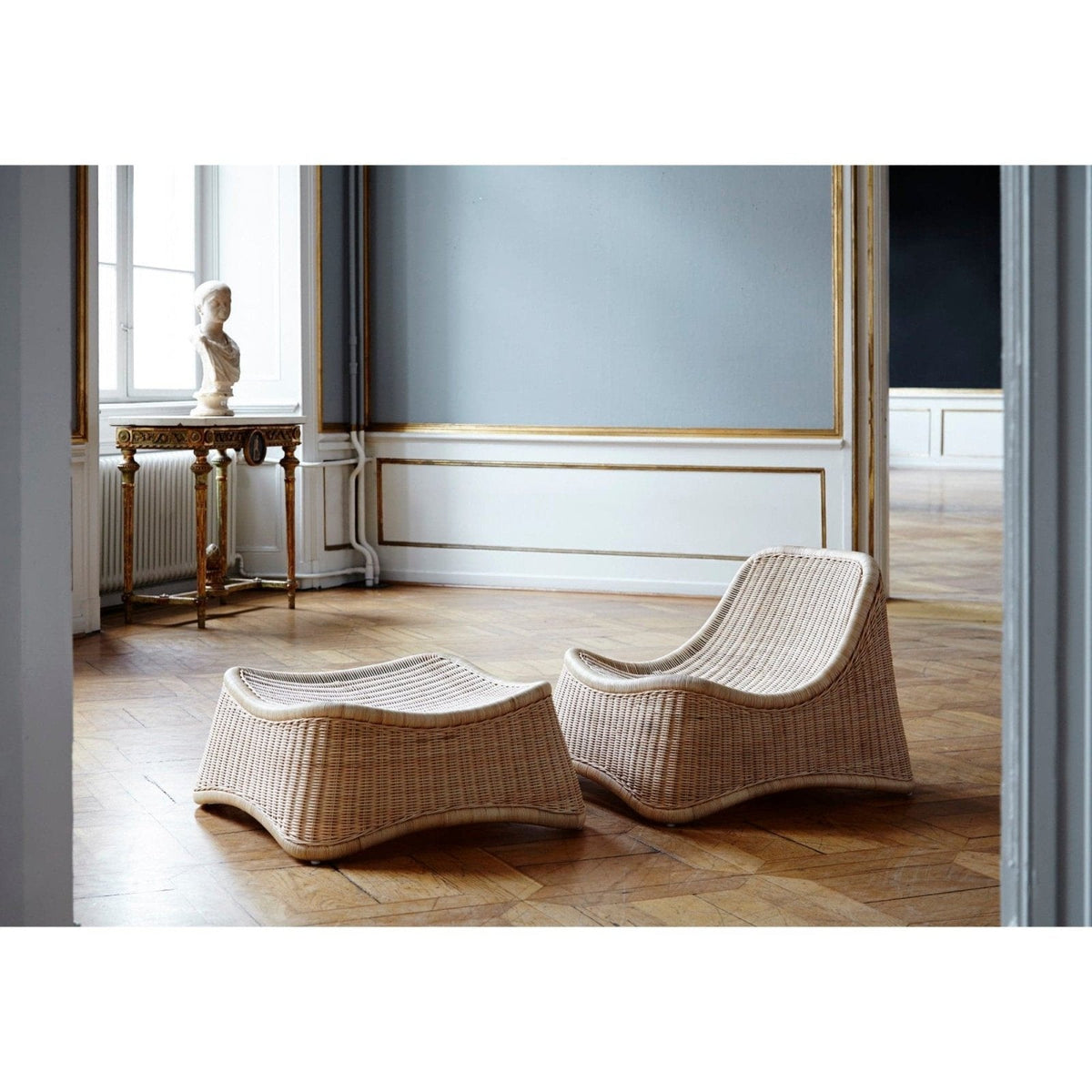 Sika Design - Chill Chair and Stool - Natural - Skandium London