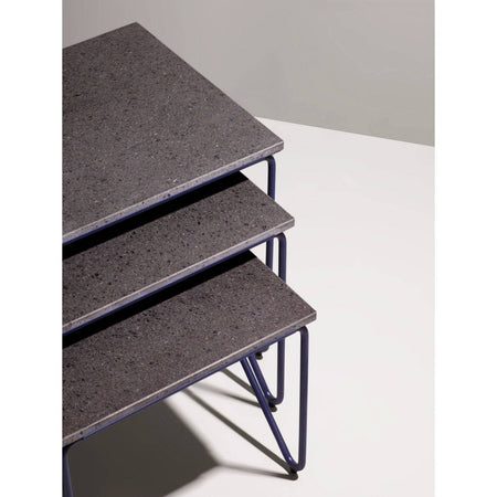 Please Wait to be Seated - Triptych Nesting tables - Skandium London