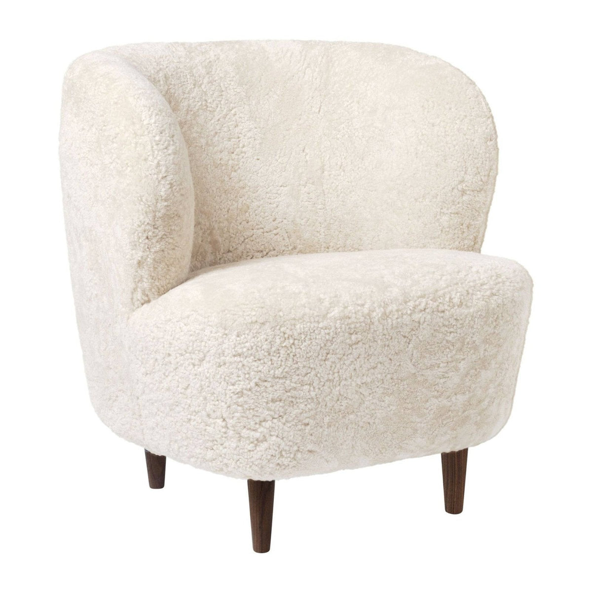 Gubi - Stay Lounge Chair - Small - Wooden Legs - Skandium London