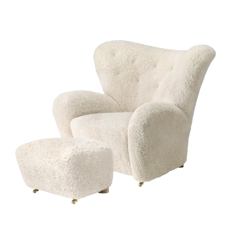 The Tired Man - Footstool
