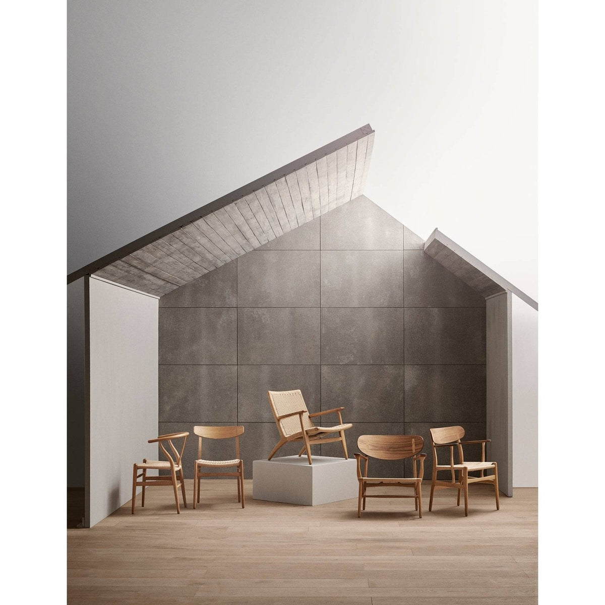 Carl Hansen - CH25 - Lounge Chair - Skandium London