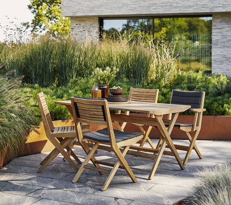 Flip Folding Table | Large 80x140 cm | Cane-line | Skandium London