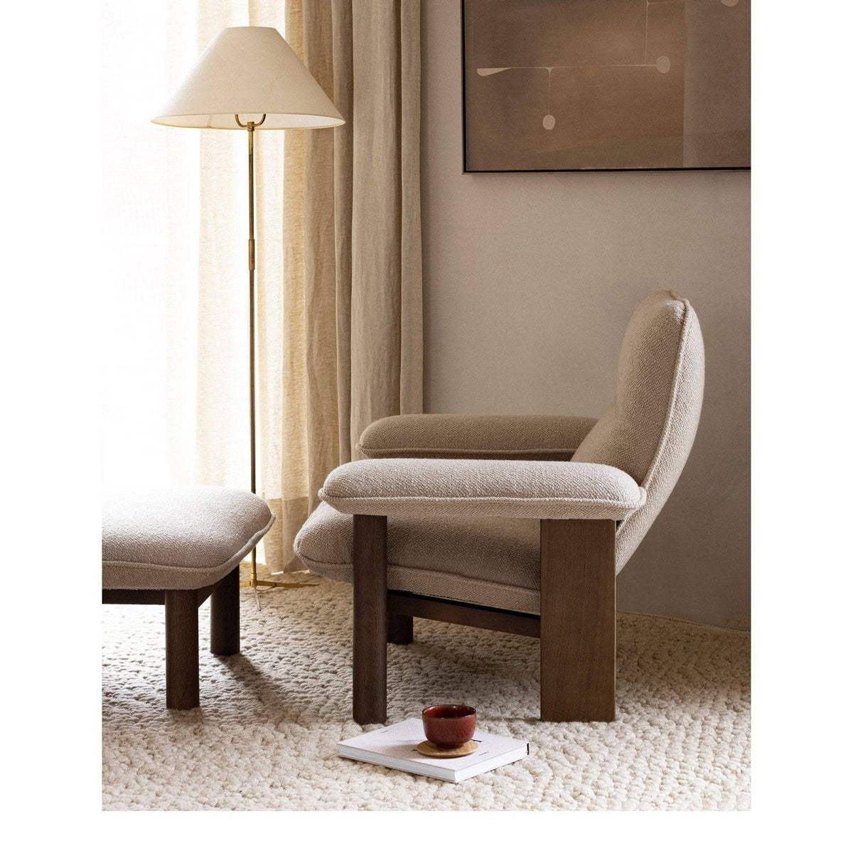 Audo (Menu) - Brasilia ottoman - Skandium London