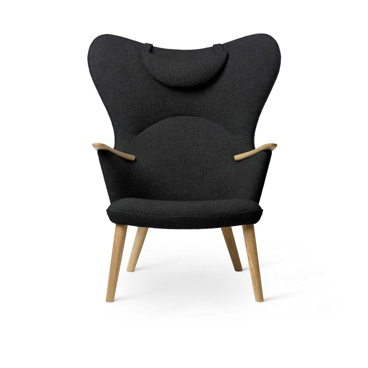 Carl Hansen - CH78 Mama Bear Lounge Chair with headrest - Skandium London