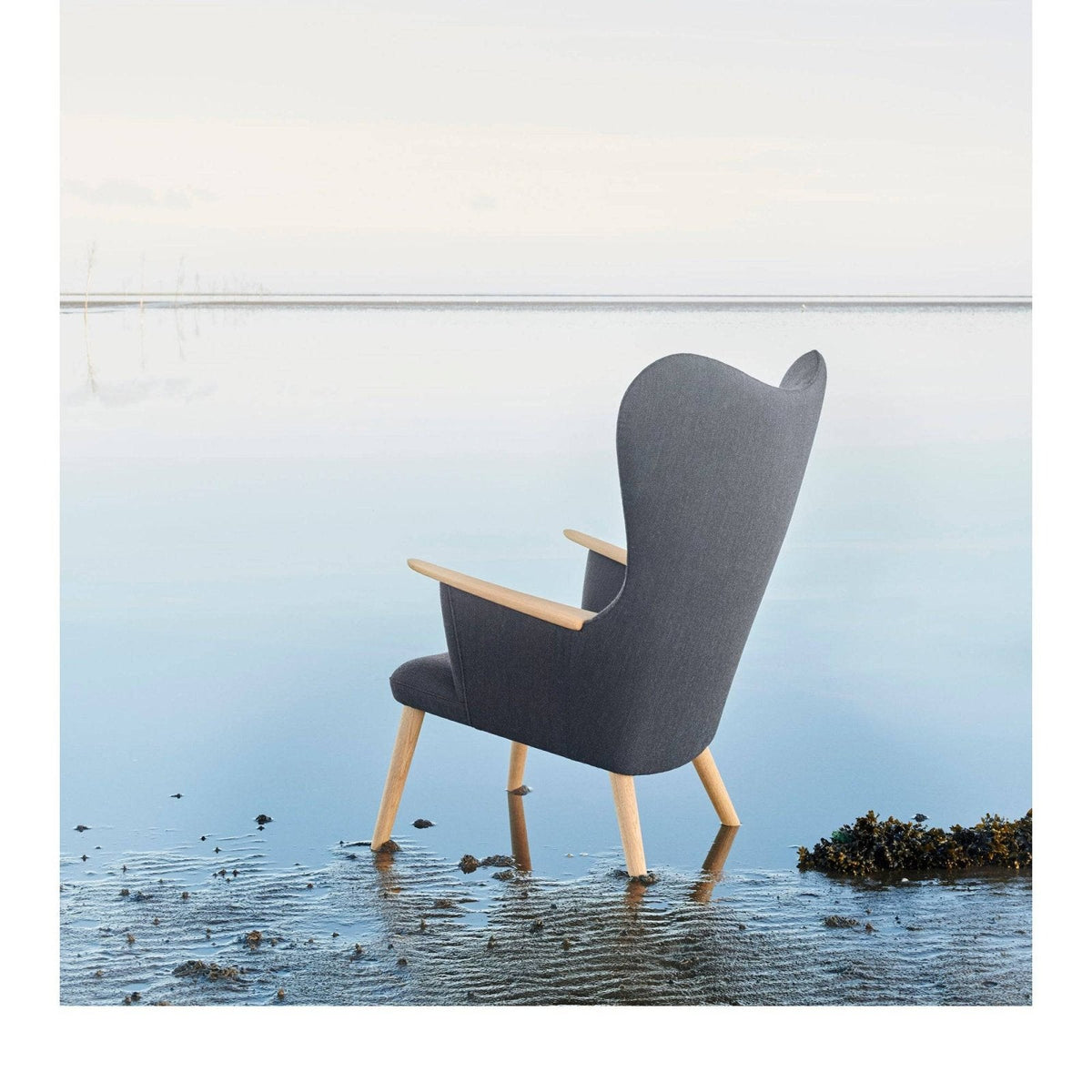 Carl Hansen - CH78 Mama Bear Lounge Chair with headrest - Skandium London