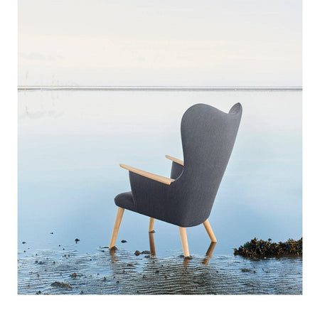 Carl Hansen - CH78 Mama Bear Lounge Chair with headrest - Skandium London