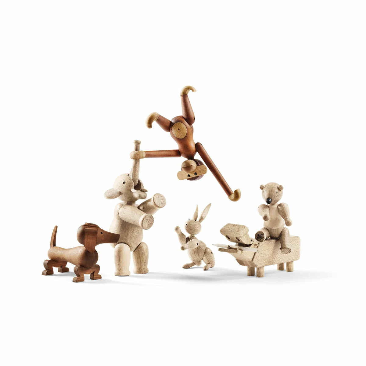 Kay Bojesen wooden monkey | teak small | Kay Bojesen | Skandium London