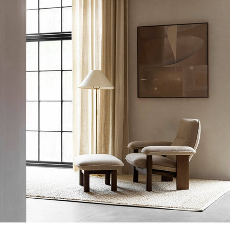 Audo (Menu) - Brasilia lounge chair - fabric - Skandium London