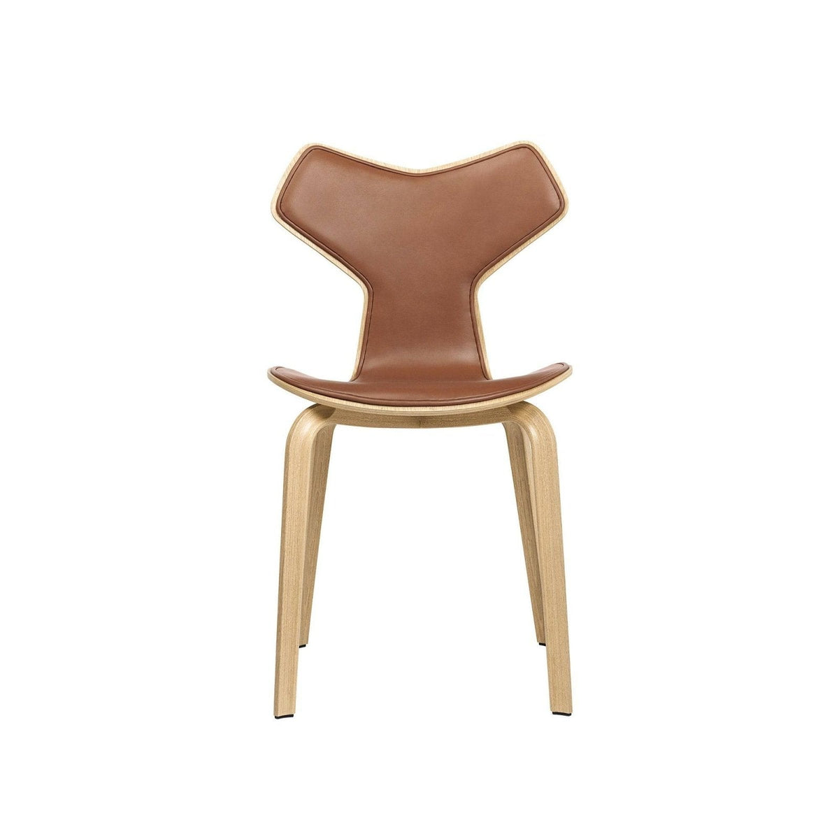 Fritz Hansen - Grand Prix™ chair, wooden legs, with front upholstery - Skandium London