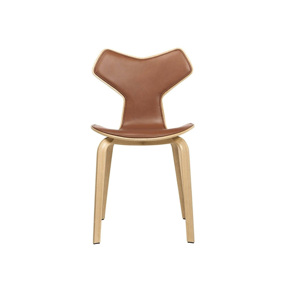 Fritz Hansen - Grand Prix™ chair, wooden legs, with front upholstery - Skandium London
