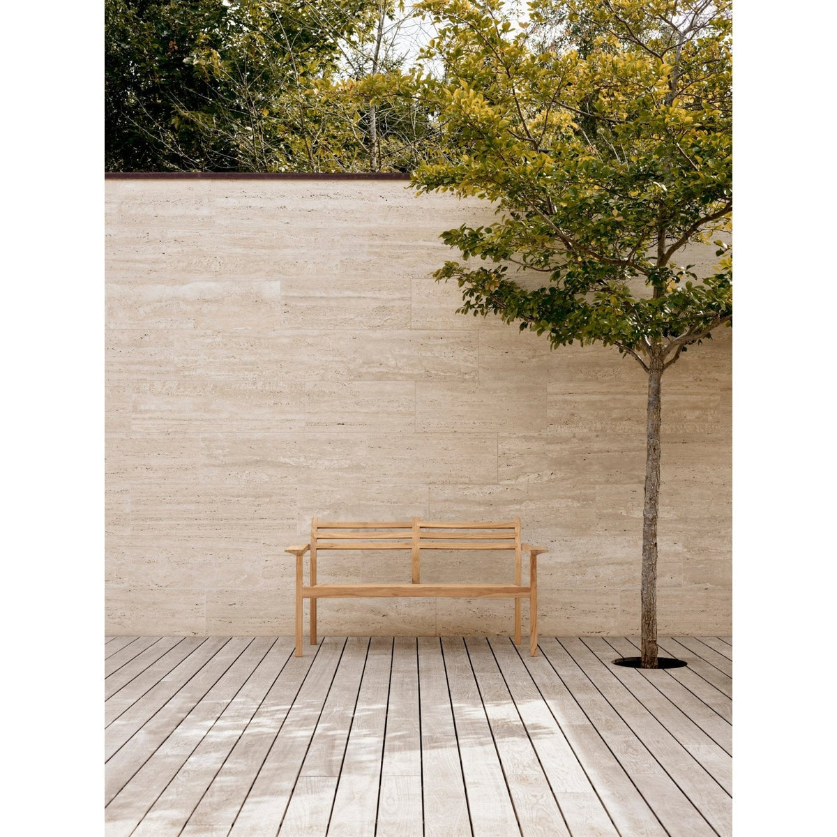 Carl Hansen - AH701 Lounge Sofa - untreated teak - Skandium London