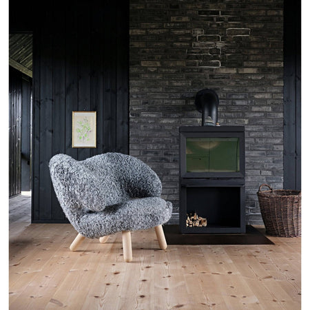 House of Finn Juhl - Pelican Lounge Chair - Sheepskin - Skandium London