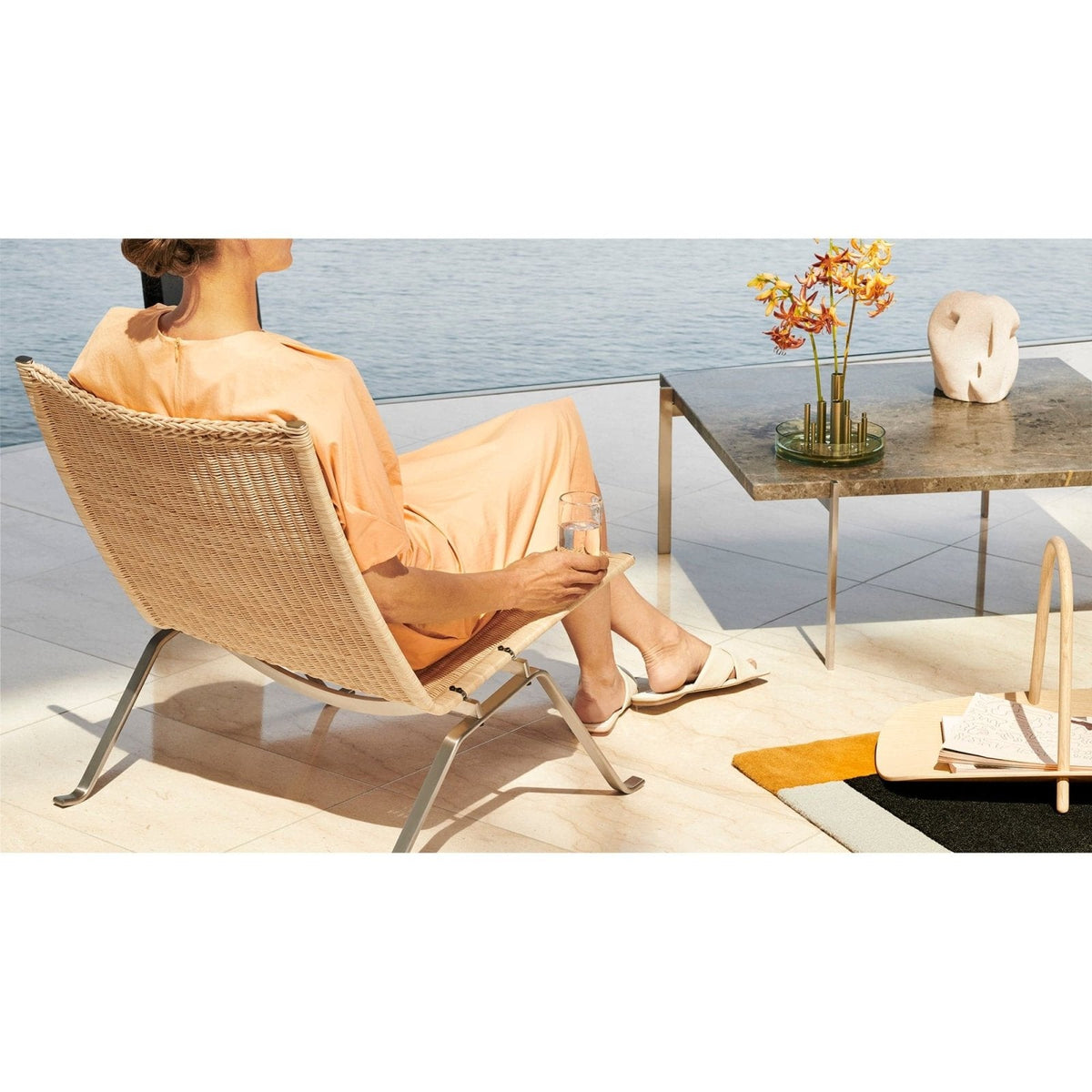 Fritz Hansen - PK22™ Wicker chair - Skandium London