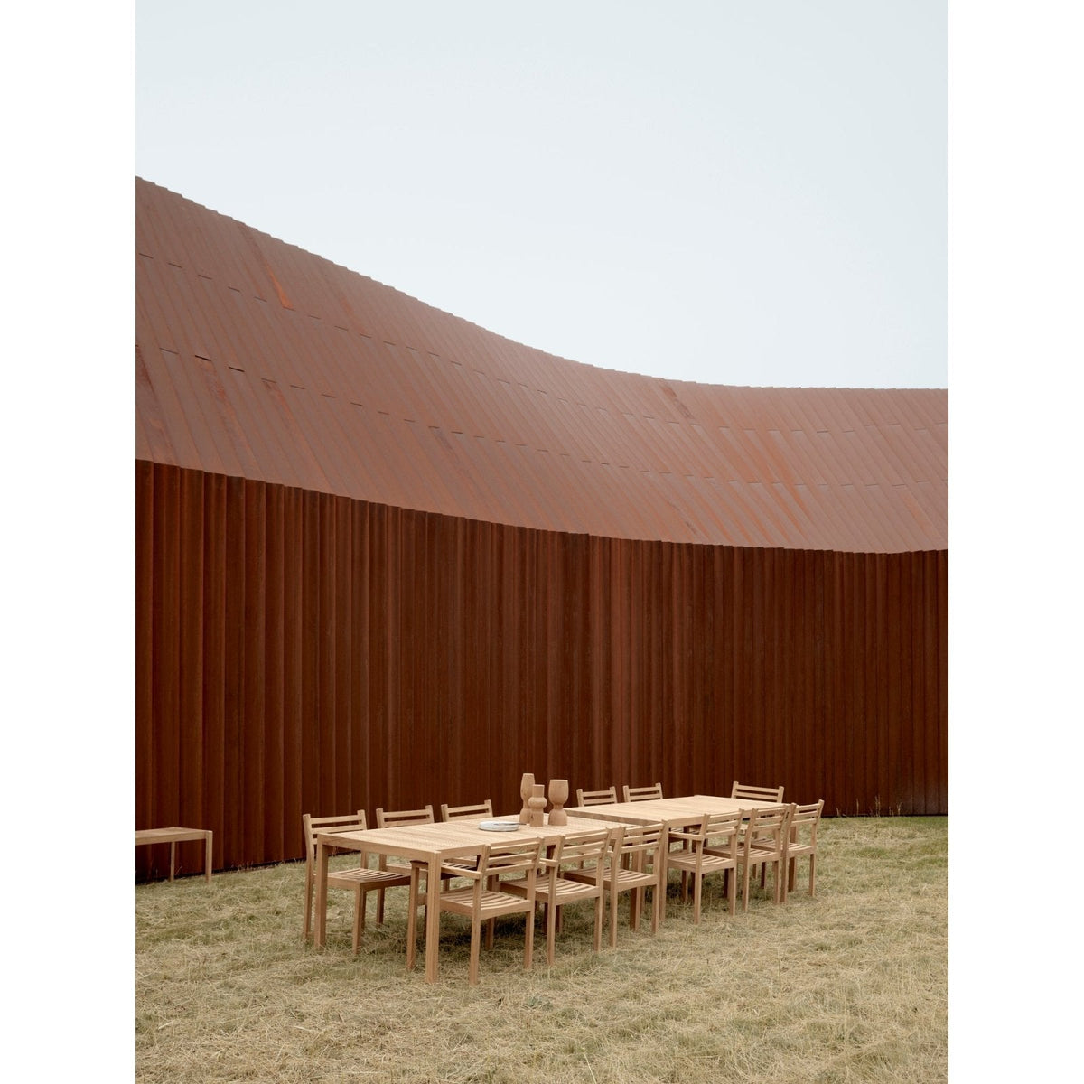 Carl Hansen - AH912 Table Bench - untreated teak - Skandium London