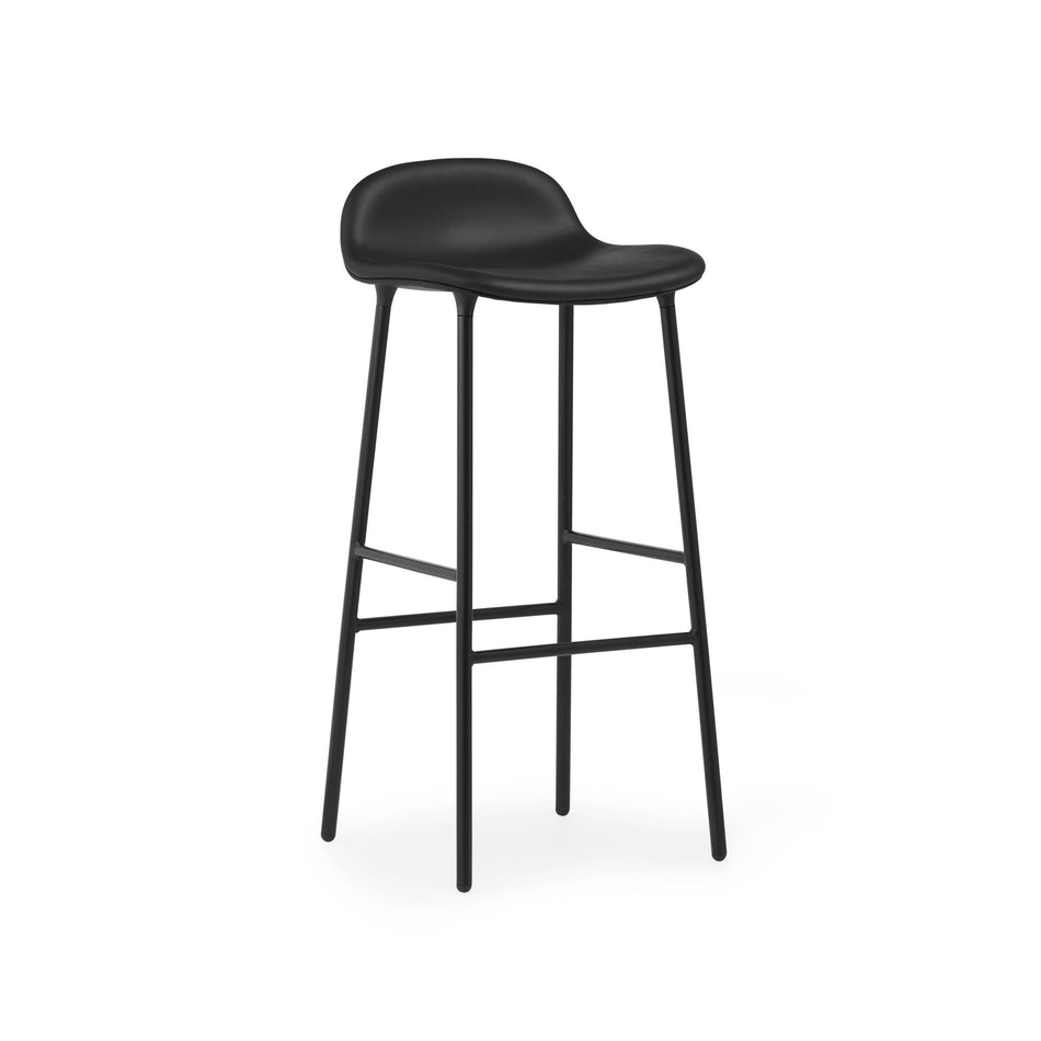 Form Barstool 75cm Steel - Full Upholstery