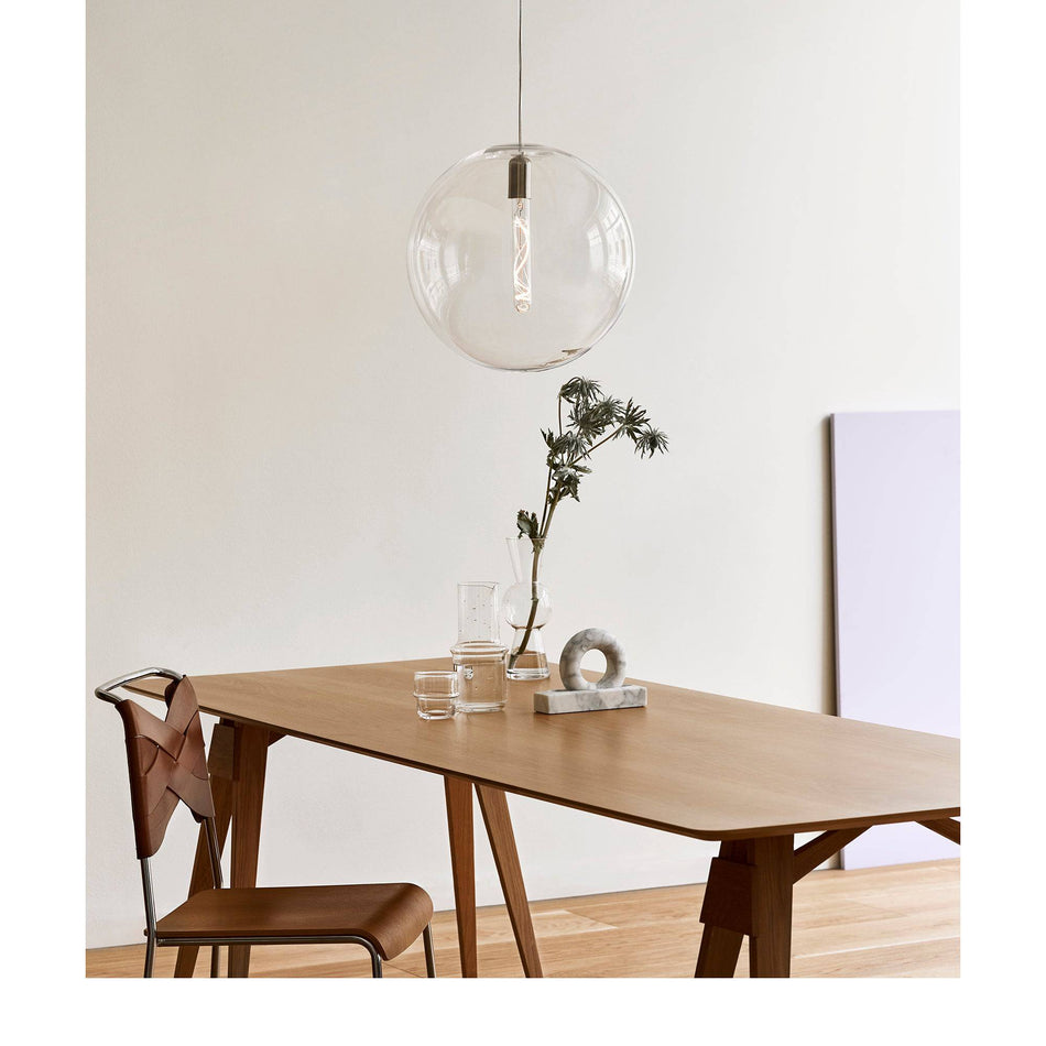 Design House Stockholm - Luna pendant lamp - clear - Skandium London