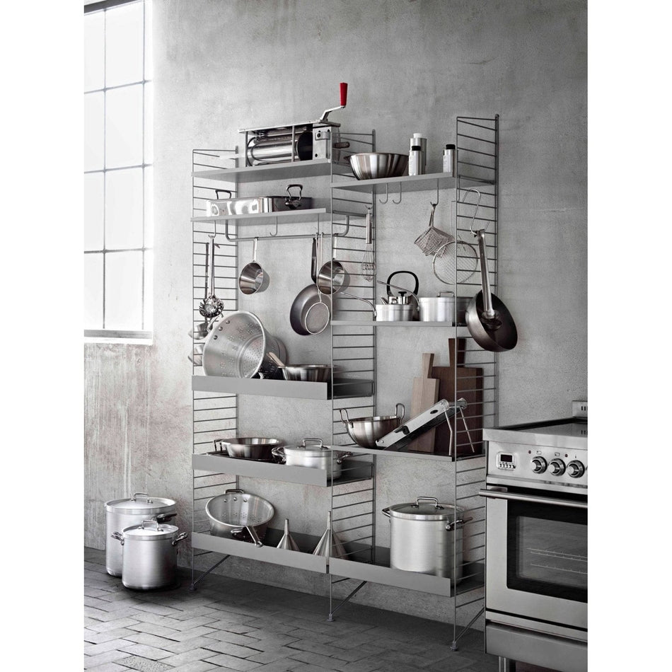String - Rails for Metal Shelves - Skandium London