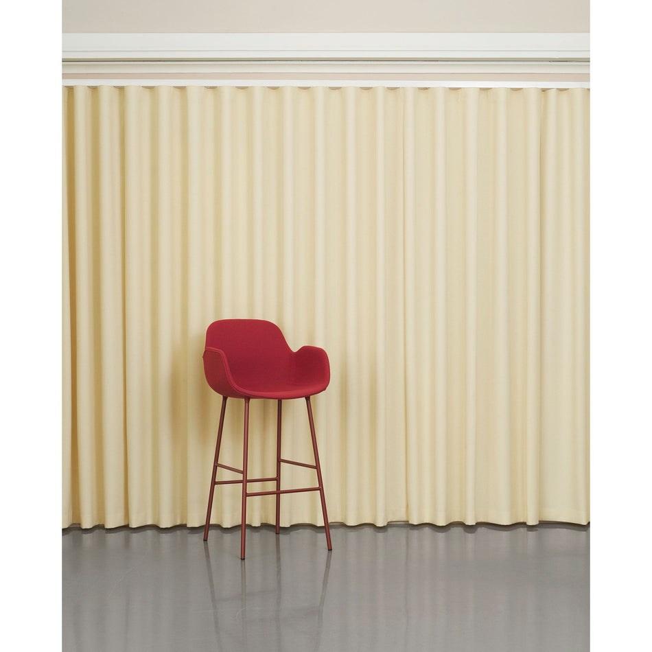 Form Bar Armchair 75cm Steel - Full Upholstery
