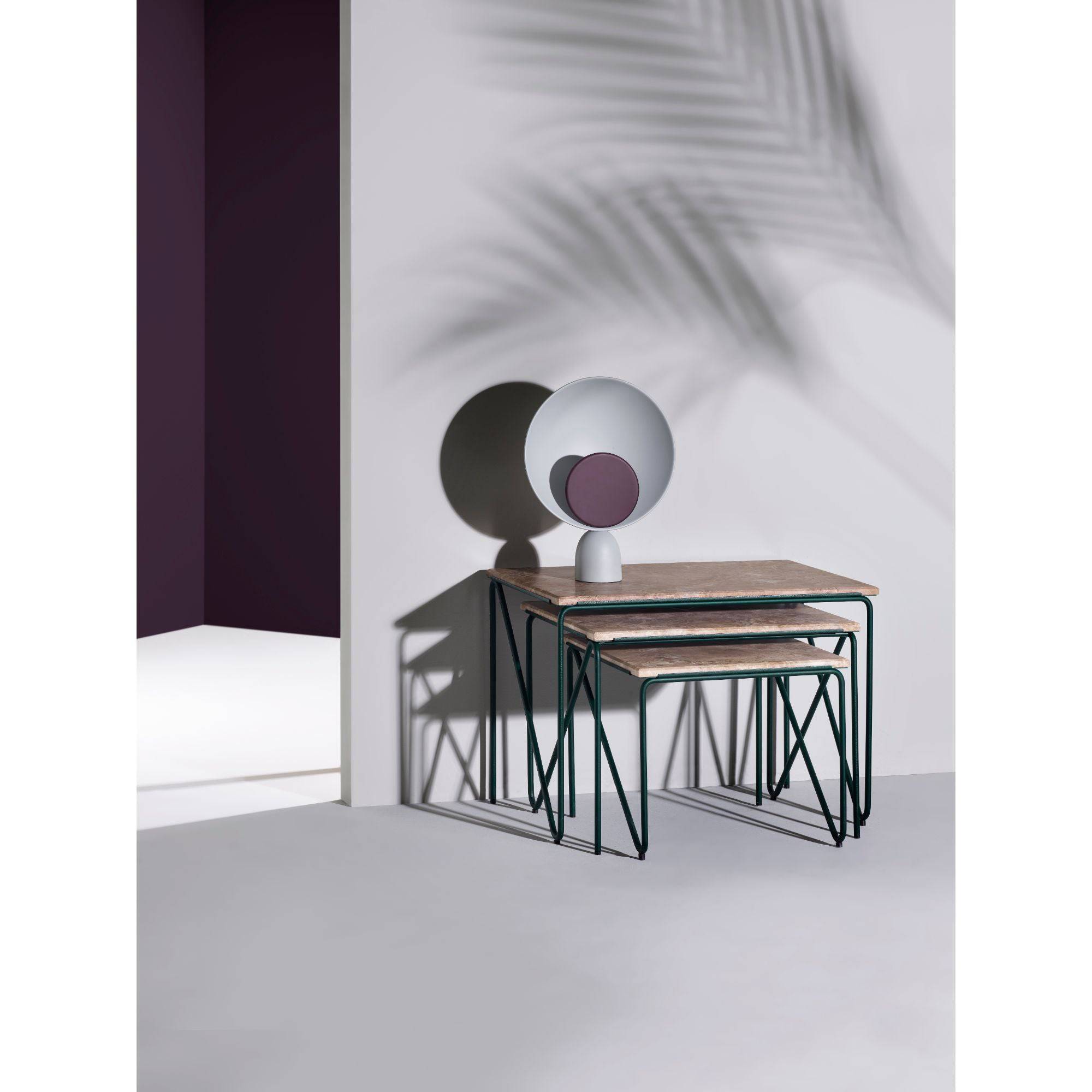 Please Wait to be Seated - Triptych Nesting tables - Skandium London