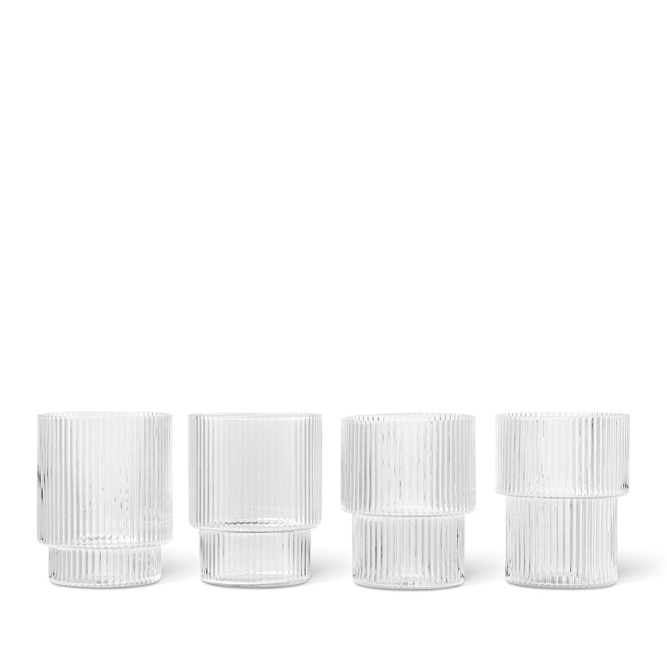 Ripple Glasses - Set of 4