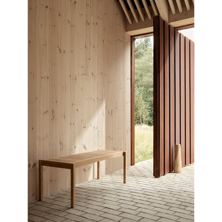 Carl Hansen - AH912 Table Bench - untreated teak - Skandium London