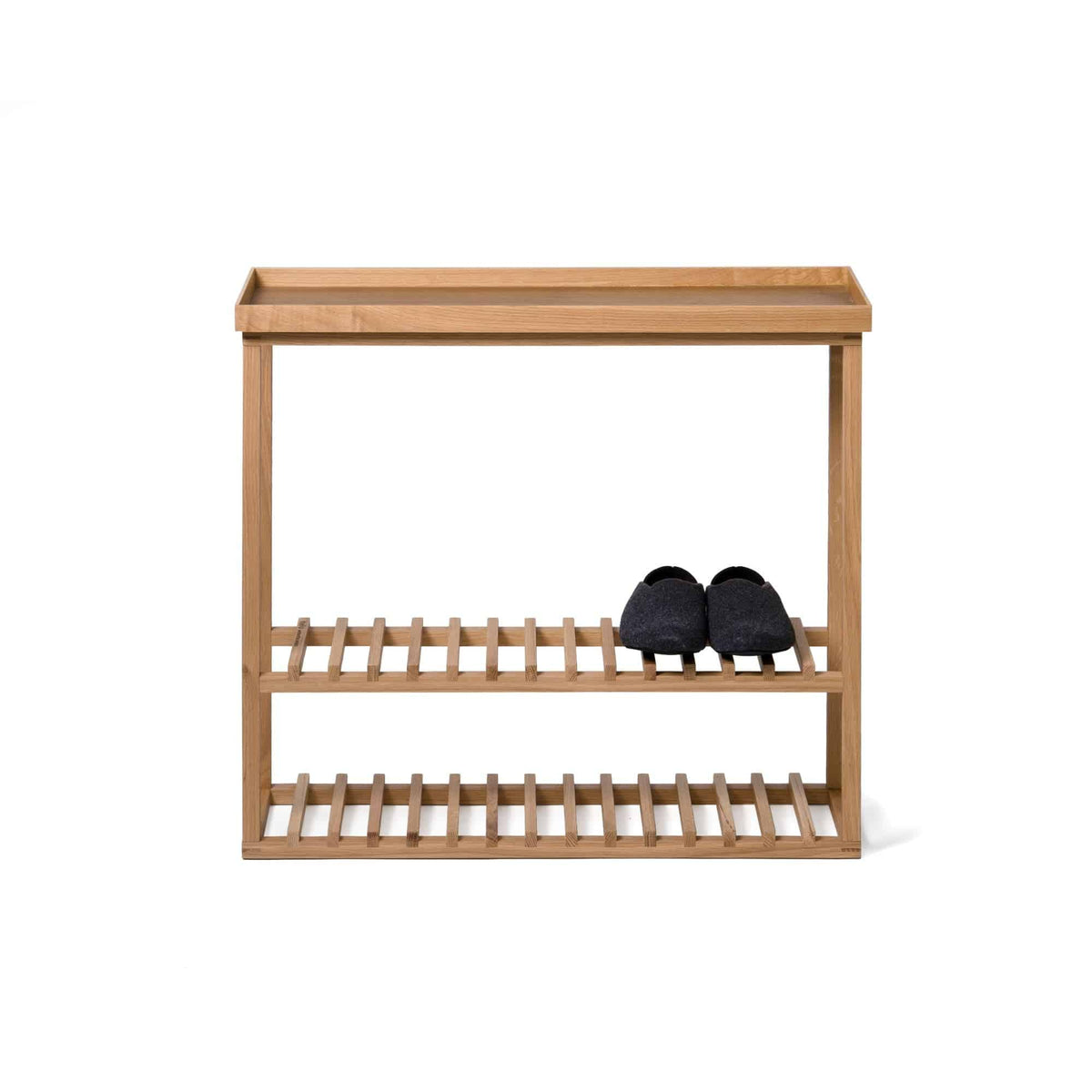 Wireworks - Hello Storage Table - Oak/Oak - Skandium London