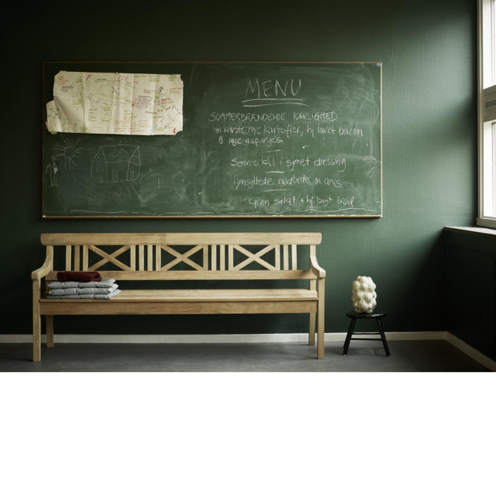 Fritz Hansen - Drachmann Bench - 200cm - Skandium London