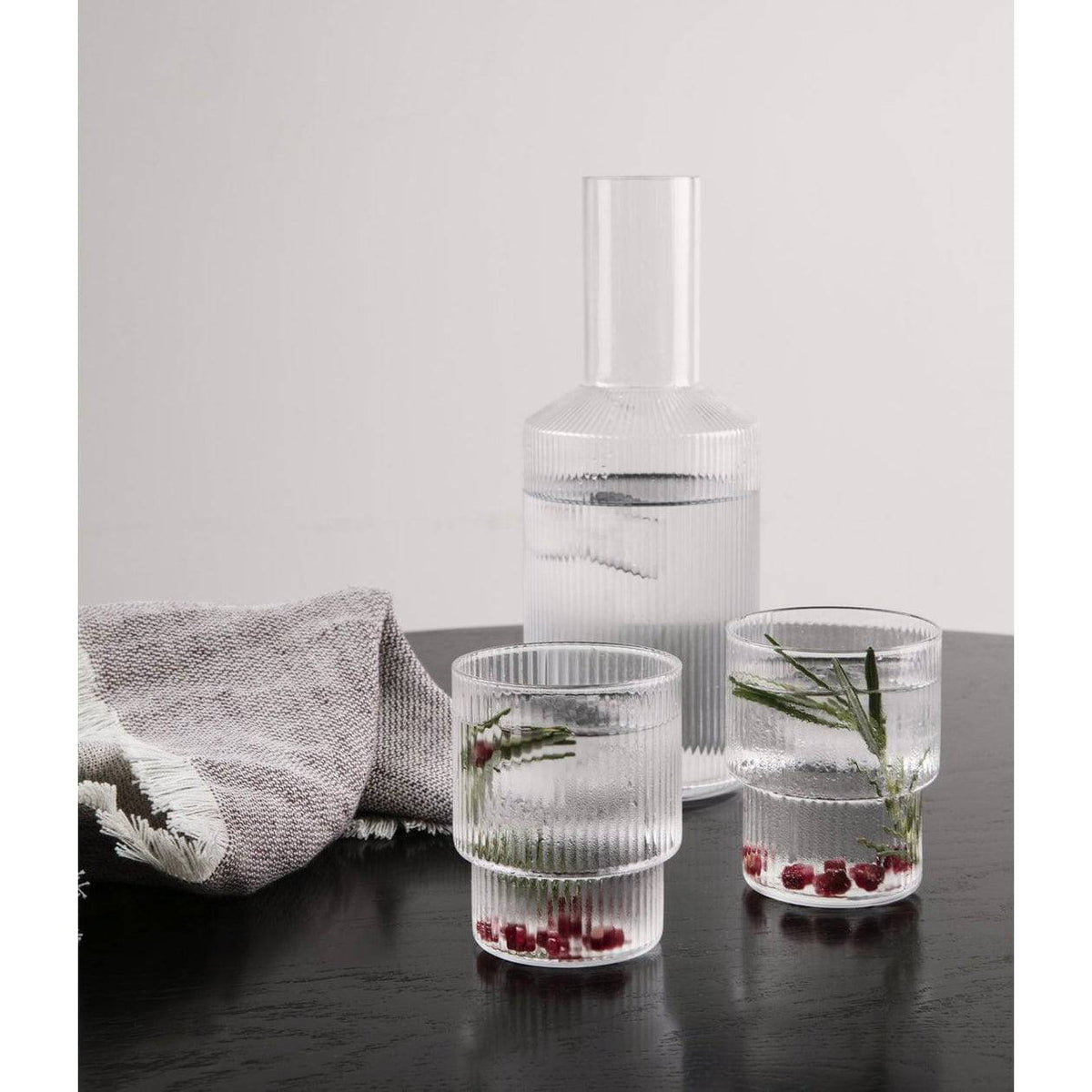 Ripple Carafe 100cl | Ferm Living | Skandium London