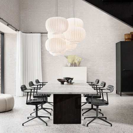 Vipp - VIPP496 - Cabin Square Table w/ stone top - Skandium London