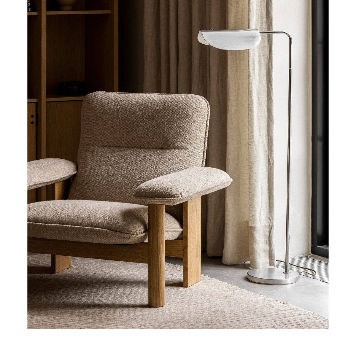 Audo (Menu) - Brasilia lounge chair - fabric - Skandium London