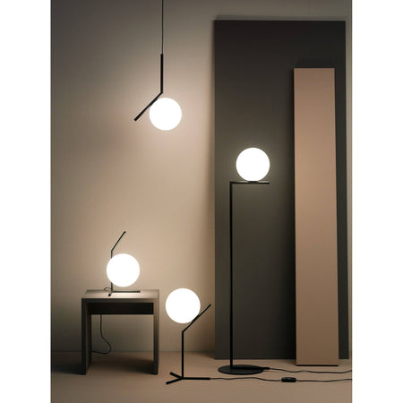 Flos - IC F1 Floor Lamp - Black - Skandium London