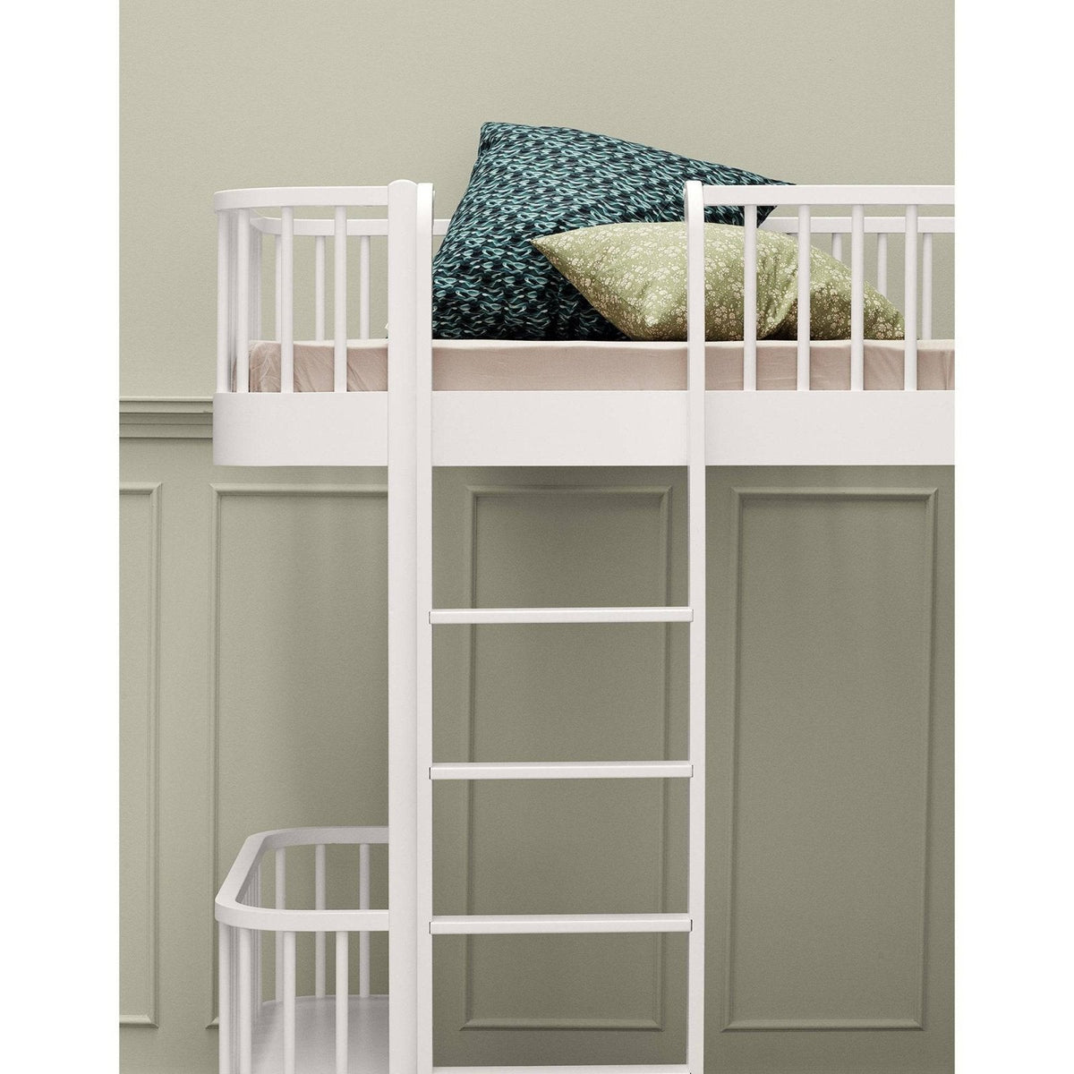 Oliver Furniture - Wood Loft bed, 90x200cm - Skandium London