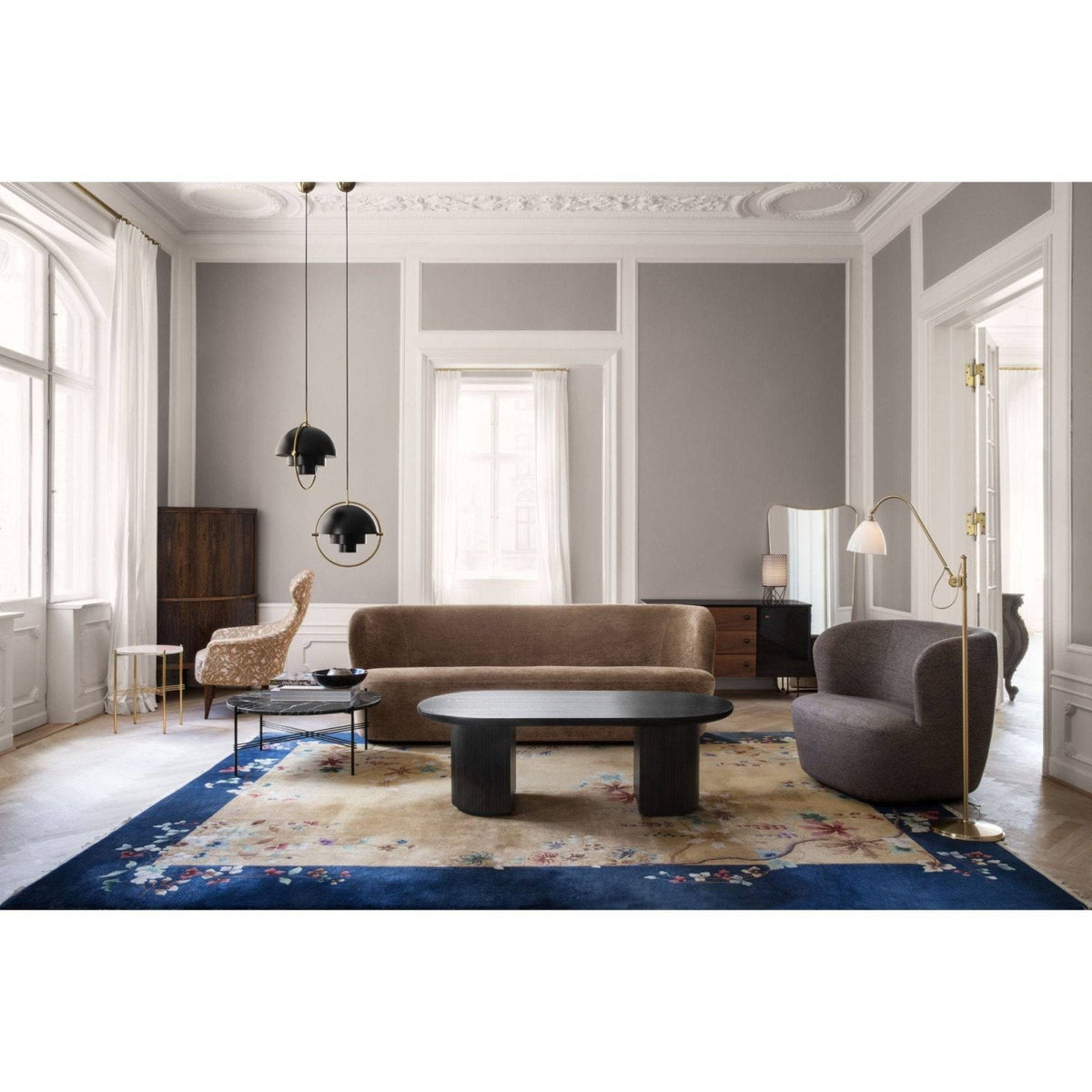 Gubi - Stay Lounge Chair - Small - Wooden Legs - Skandium London