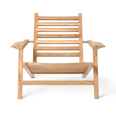 Carl Hansen - AH603 Deck Chair - untreated teak - Skandium London