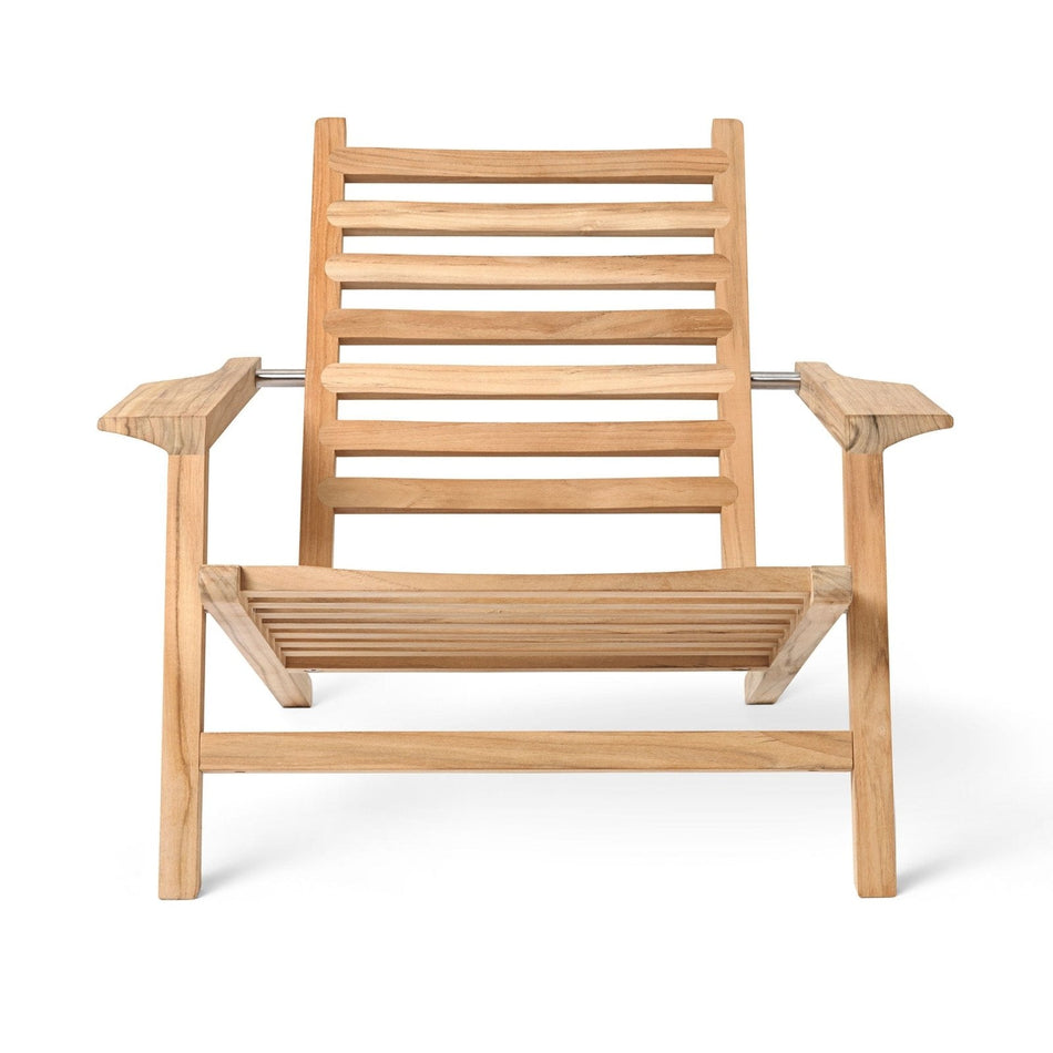 Carl Hansen - AH603 Deck Chair - untreated teak - Skandium London
